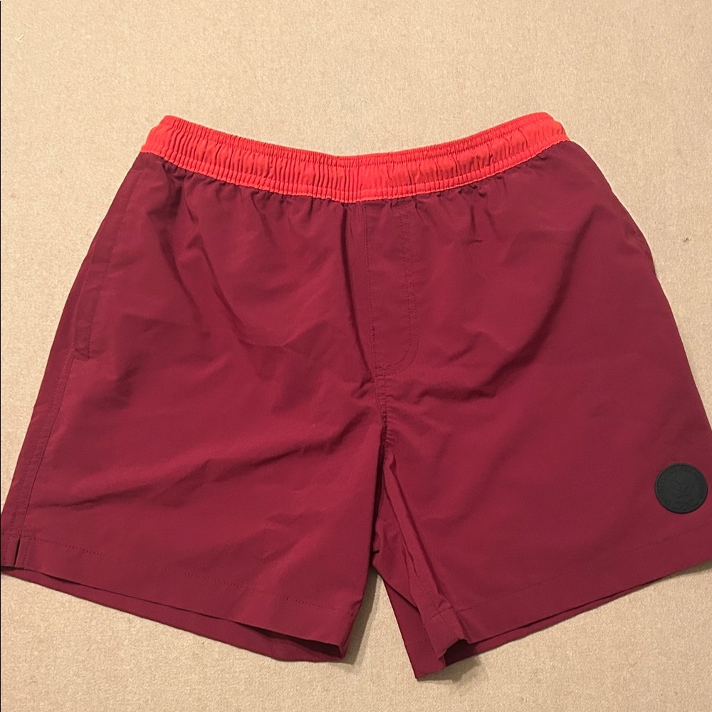 Chubbies Bright Red Casual Shorts